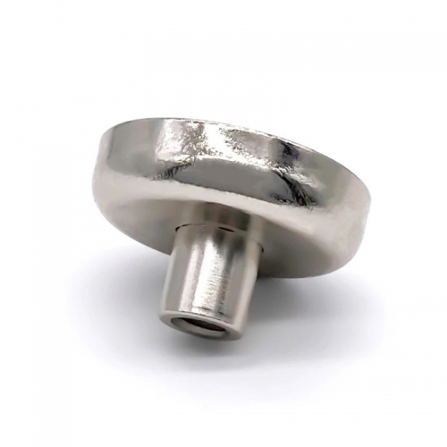 Neodymium Pot Magnet With  Internal Thread