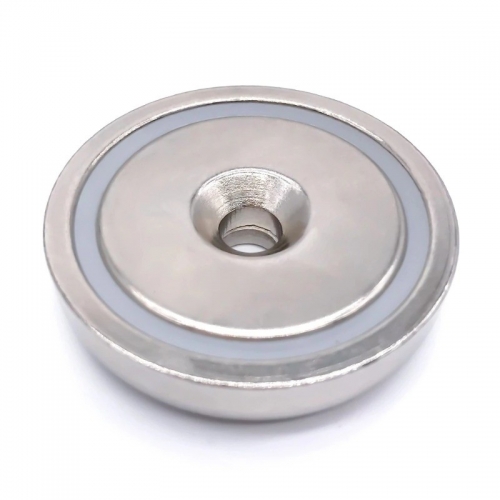 Neodymium Pot Magnet With Countersunk Base