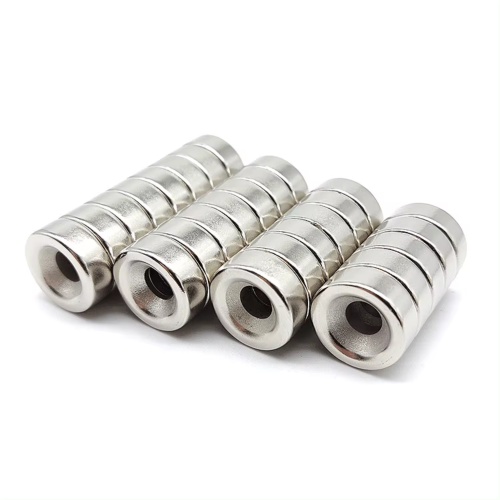 N35 Neodymium Magnets With Countersunk Holes