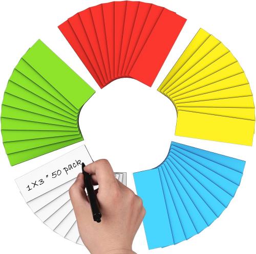 Colorful Writable Flexible Rubber Magnetic Labels