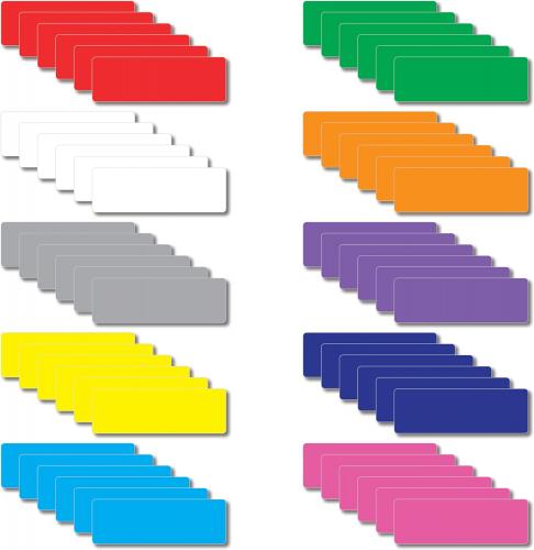 Colorful Writable Flexible Rubber Magnetic Labels