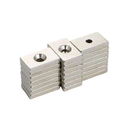 Neodymium Magnets with Countersunk Holes